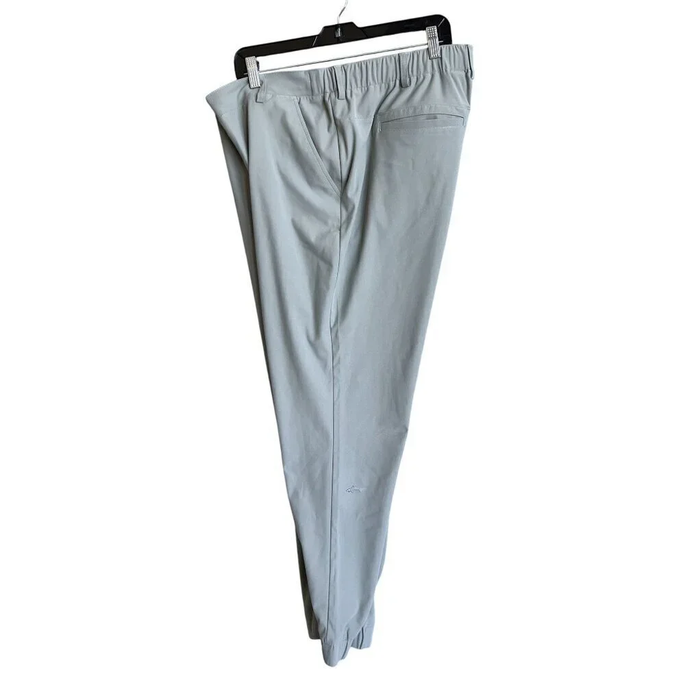 Greg Norman NEW Shark Graphic Mens XL Athleisure Pants Golf Performance Joggers